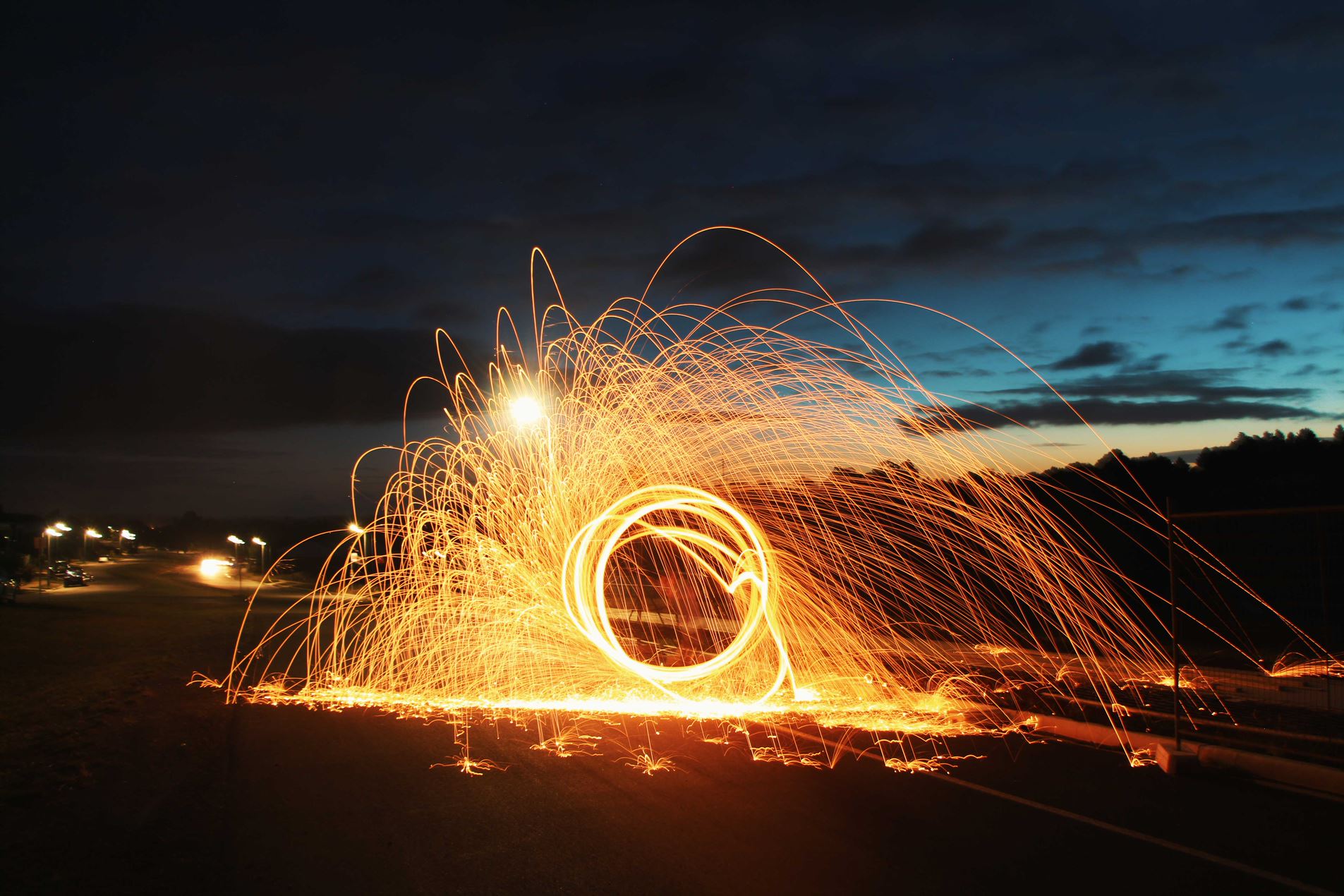 Steel Wool Swirl